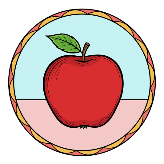 Apple Coloring Page